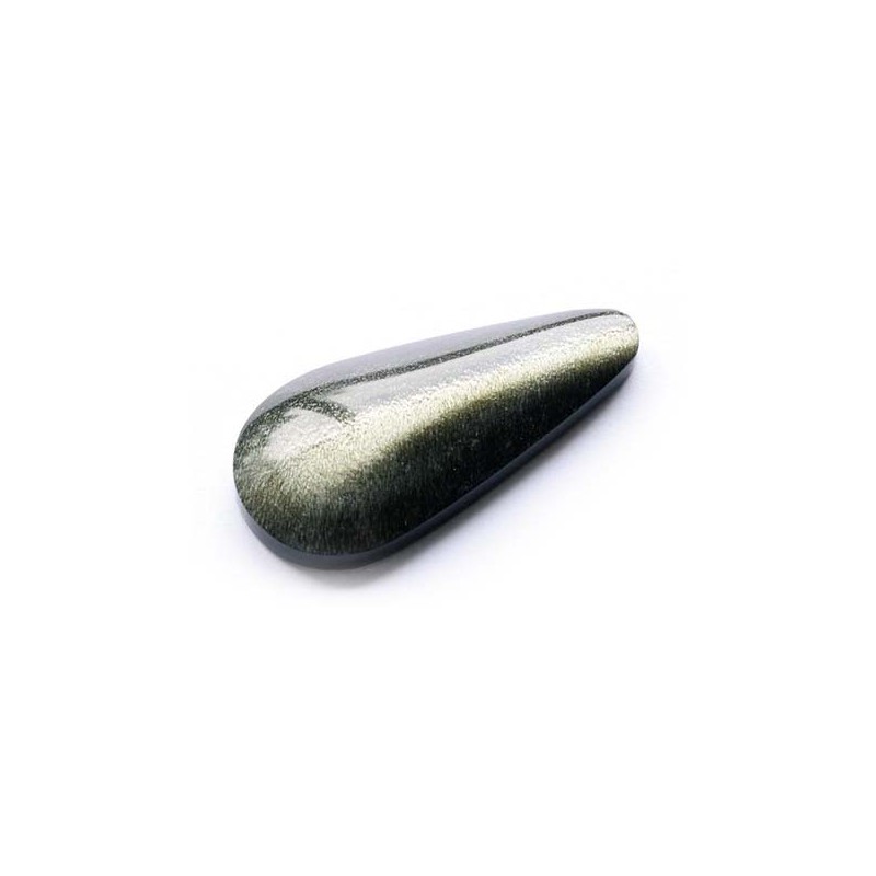 Cabochon Obsidienne dorée