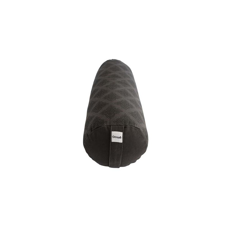 Bolster de Yoga Noir en Kapok