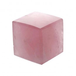 Cube Quartz Rose - 3,5 cm