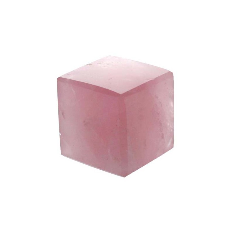 Cube Quartz Rose - 3,5 cm