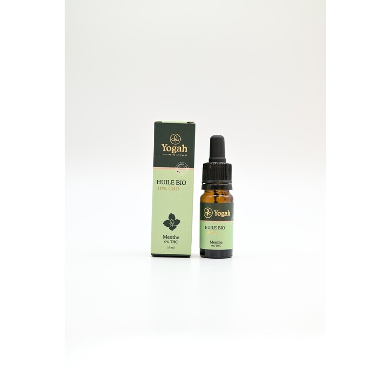 Huile CBD 10% Menthe