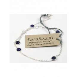 Bracelet pierres Lapis...