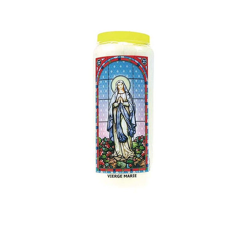 Neuvaine vitrail : Vierge Marie