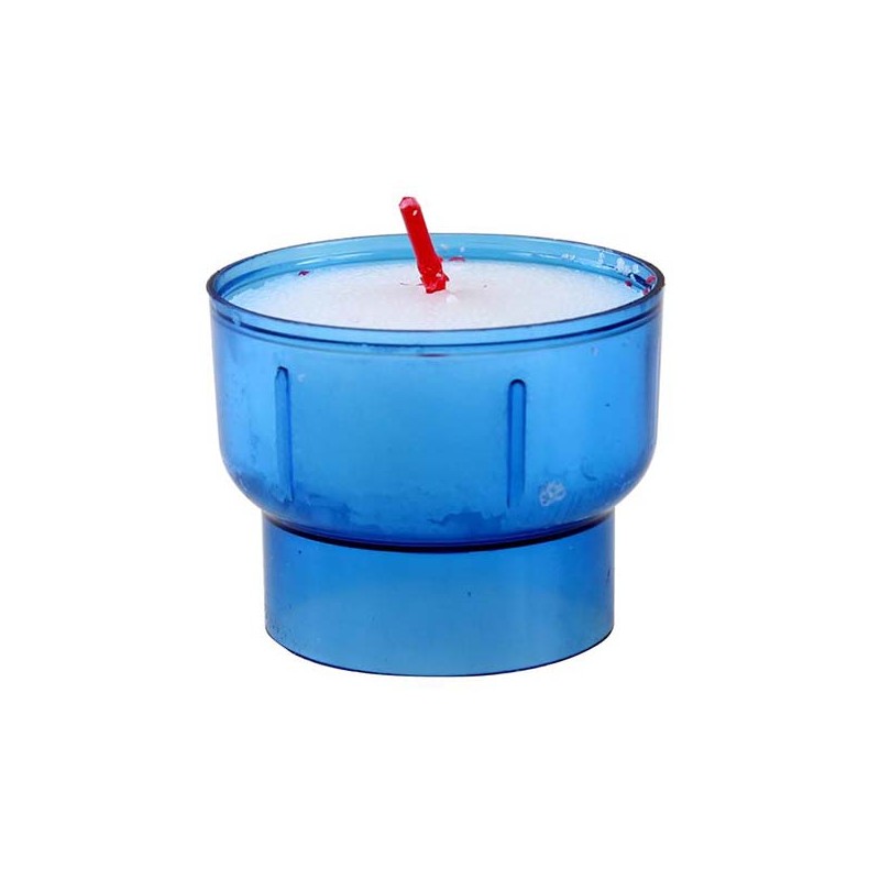 Veilleuse Votive Bleue - 6 Heures