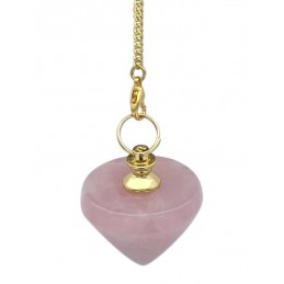 Pendule Toupie en Quartz Rose