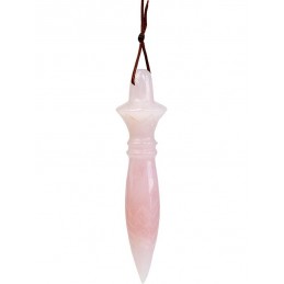 Pendule Thot en Quartz Rose