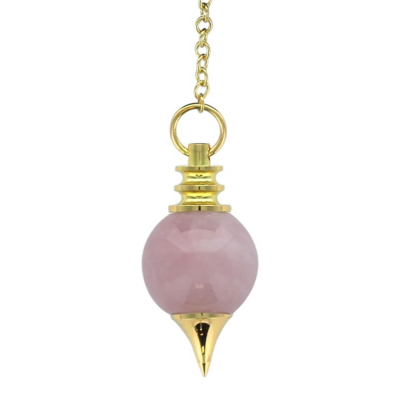 Pendule Sephoroton en Quartz Rose