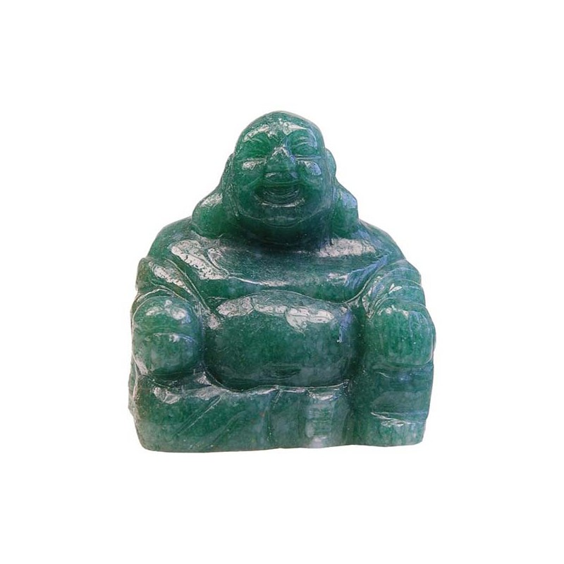 Bouddha Rieur Assis 4 cm - Aventurine